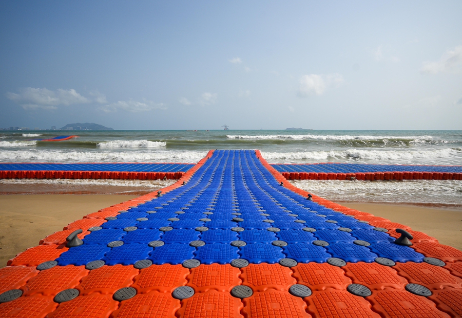 海虹广场竞赛场馆：扬帆三亚湾 乘风破浪从这里开始