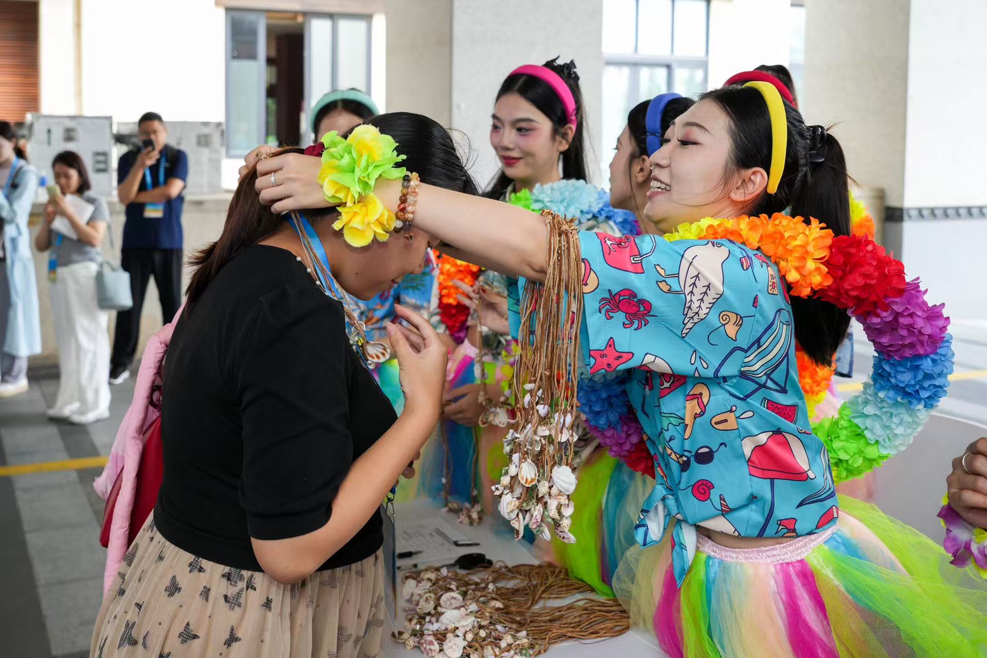 三亚亚沙会主媒体中心欢迎仪式举行