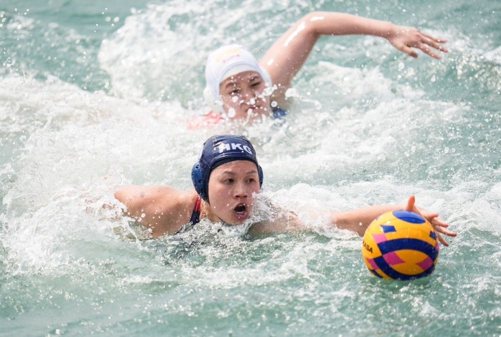三亚亚沙会女子水球开赛 中国队斩获开门红