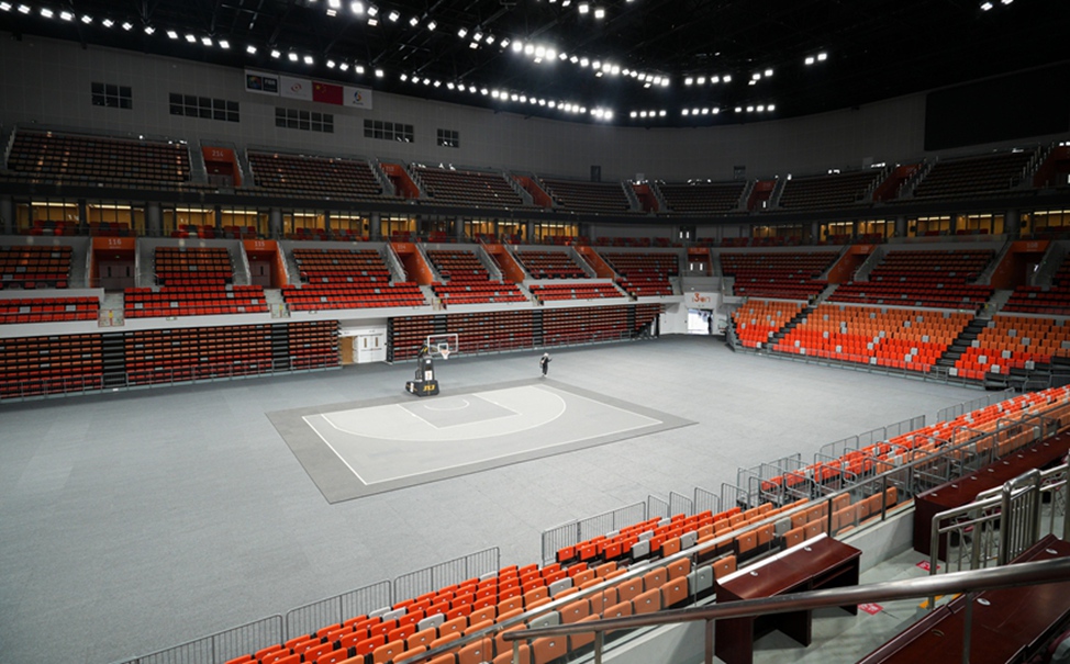 篮下争锋！三亚亚沙会唯一室内竞赛场馆亮相